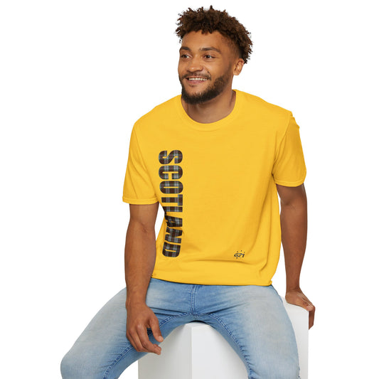 Tartan Scotland Lettrage Softstyle T-shirt unisexe, Fraser Tartan Tee