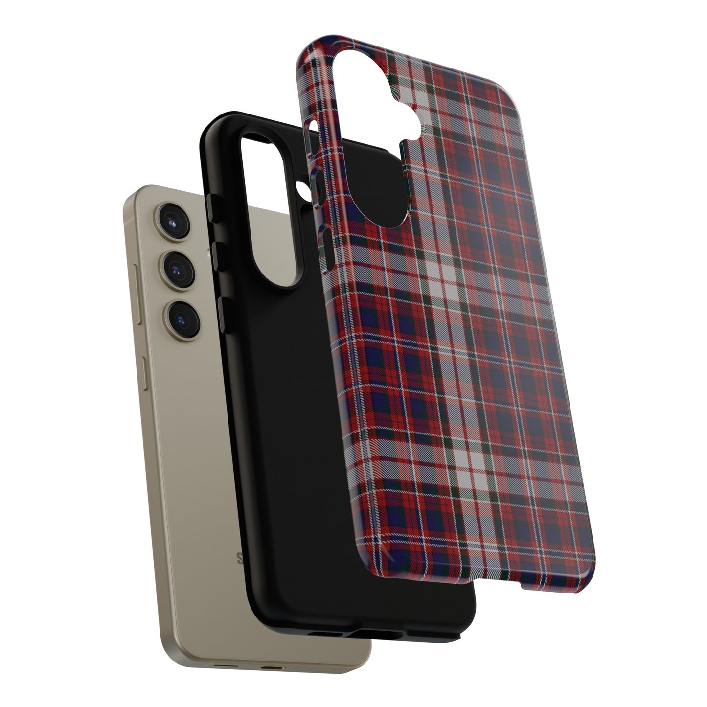 Étui de téléphone à motif tartan écossais - Robe MacFarlane, divers