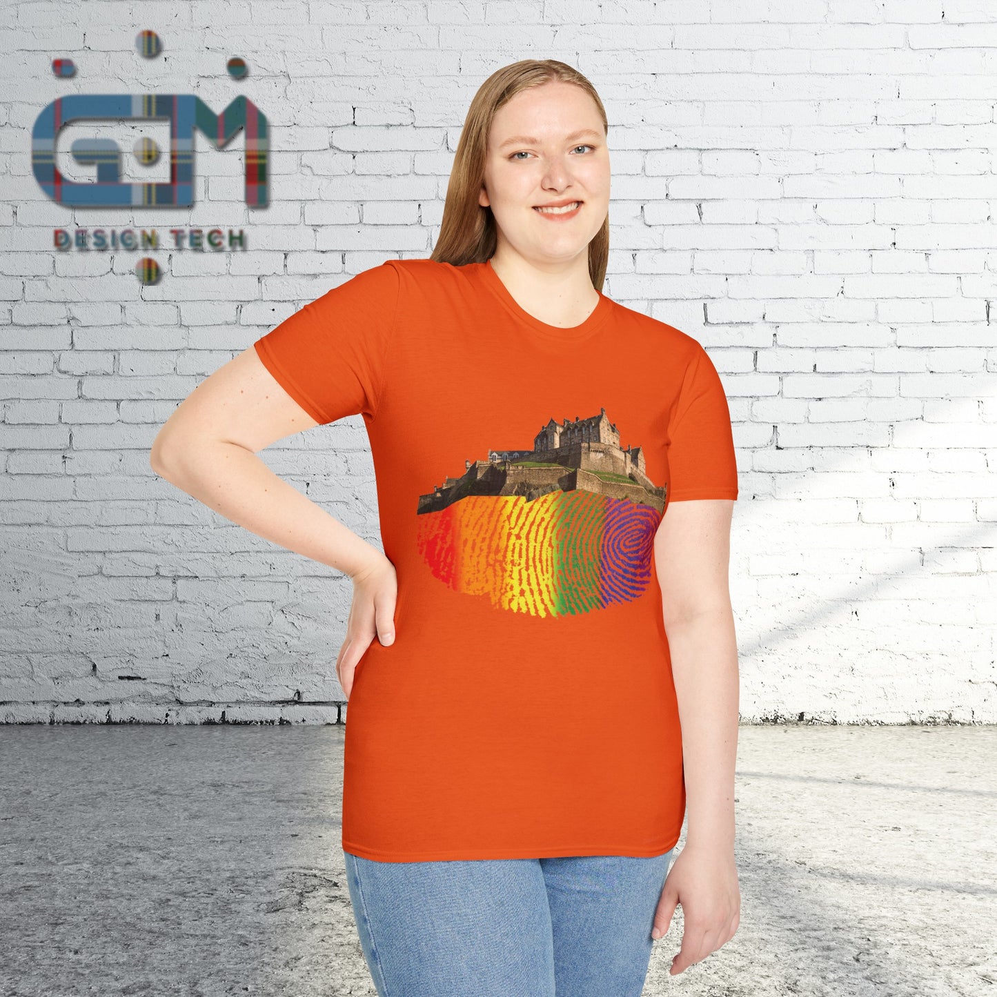 Edinburgh Castle on the Pride Rock Photo Unisex T-Shirt