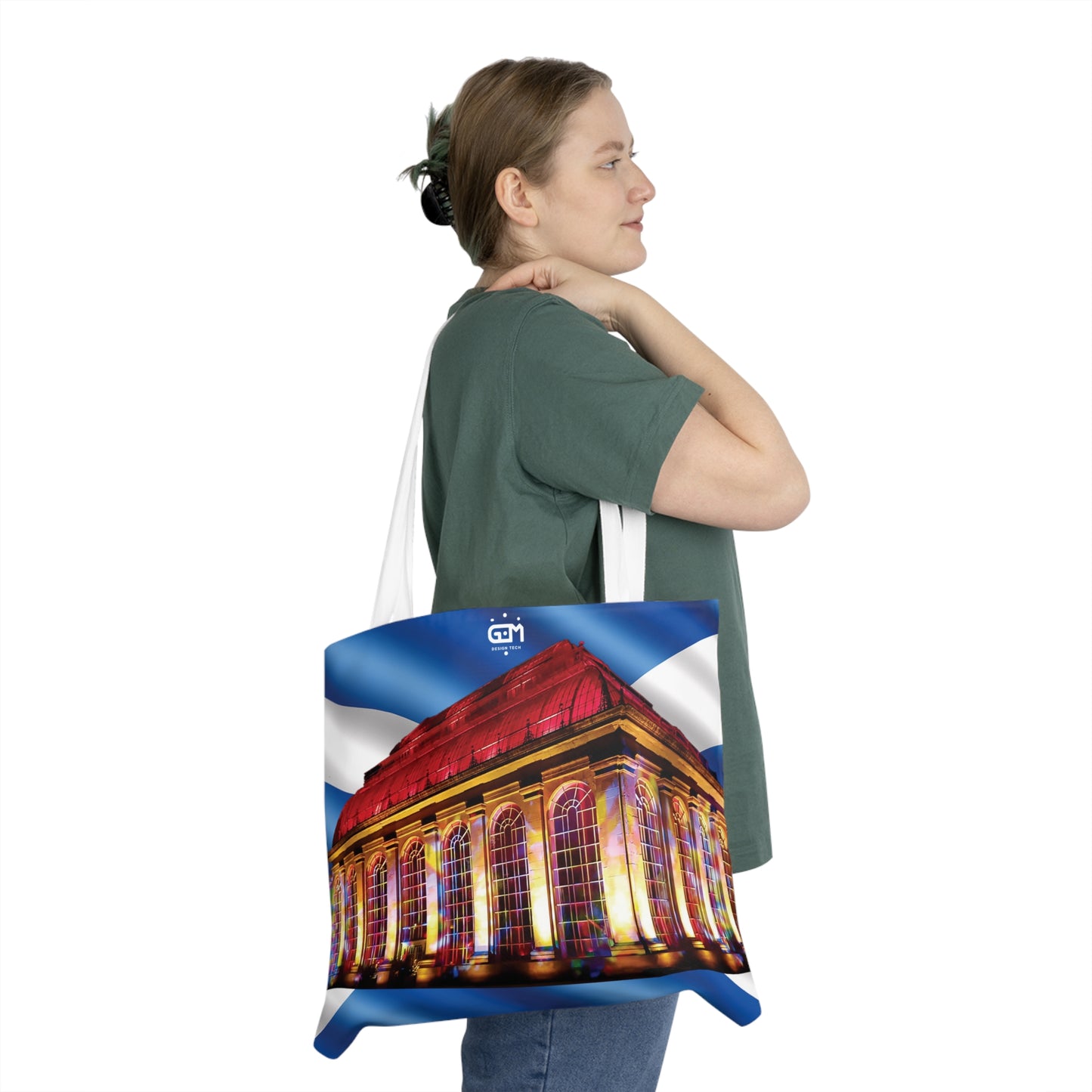 Scottish Saltire Shoulder Tote Bag