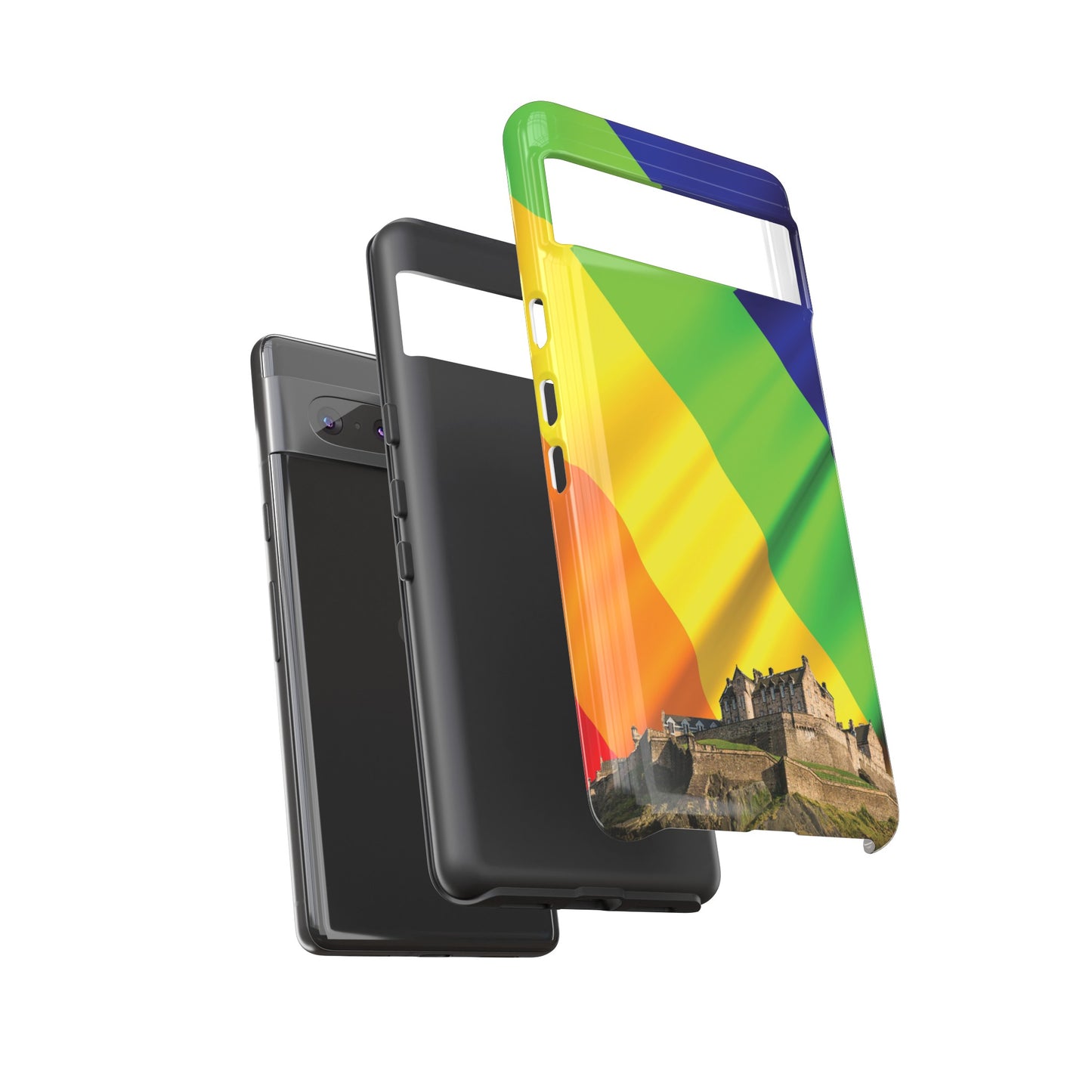 Edinburgh Castle Pride Phone Case - Flag, Various