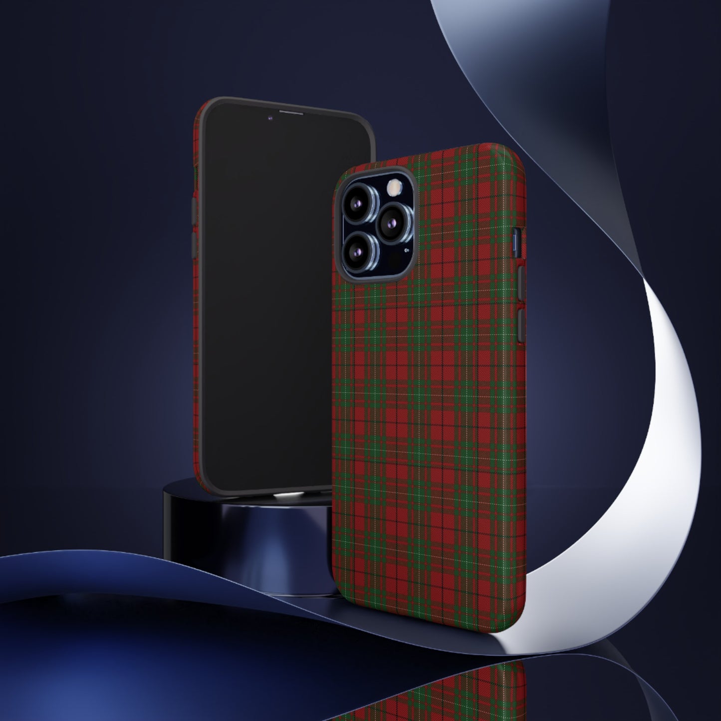 Étui de téléphone à motif tartan écossais - MacAuley, Divers
