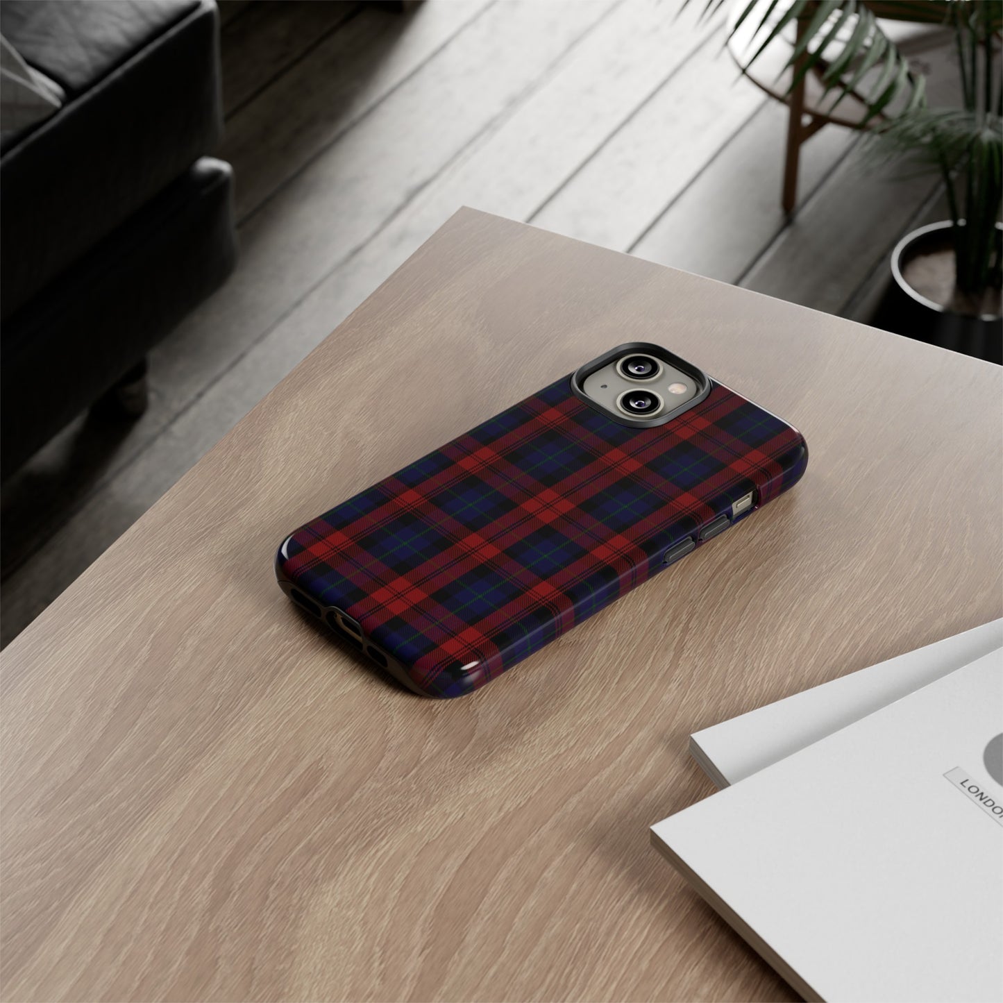 Étui de téléphone à motif tartan écossais - MacLachlan, divers