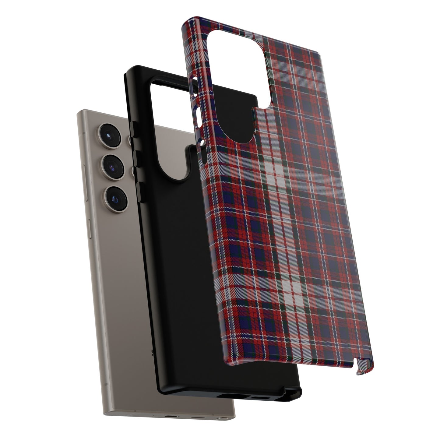 Étui de téléphone à motif tartan écossais - Robe MacFarlane, divers