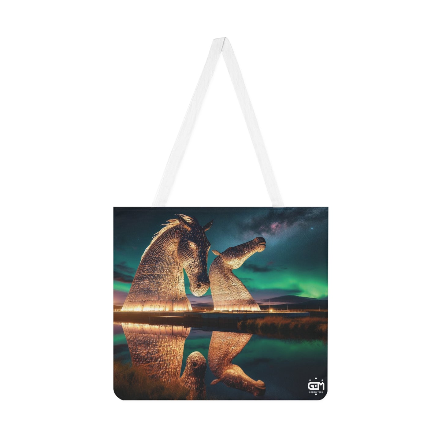 Sac fourre-tout à bandoulière Kelpies Art