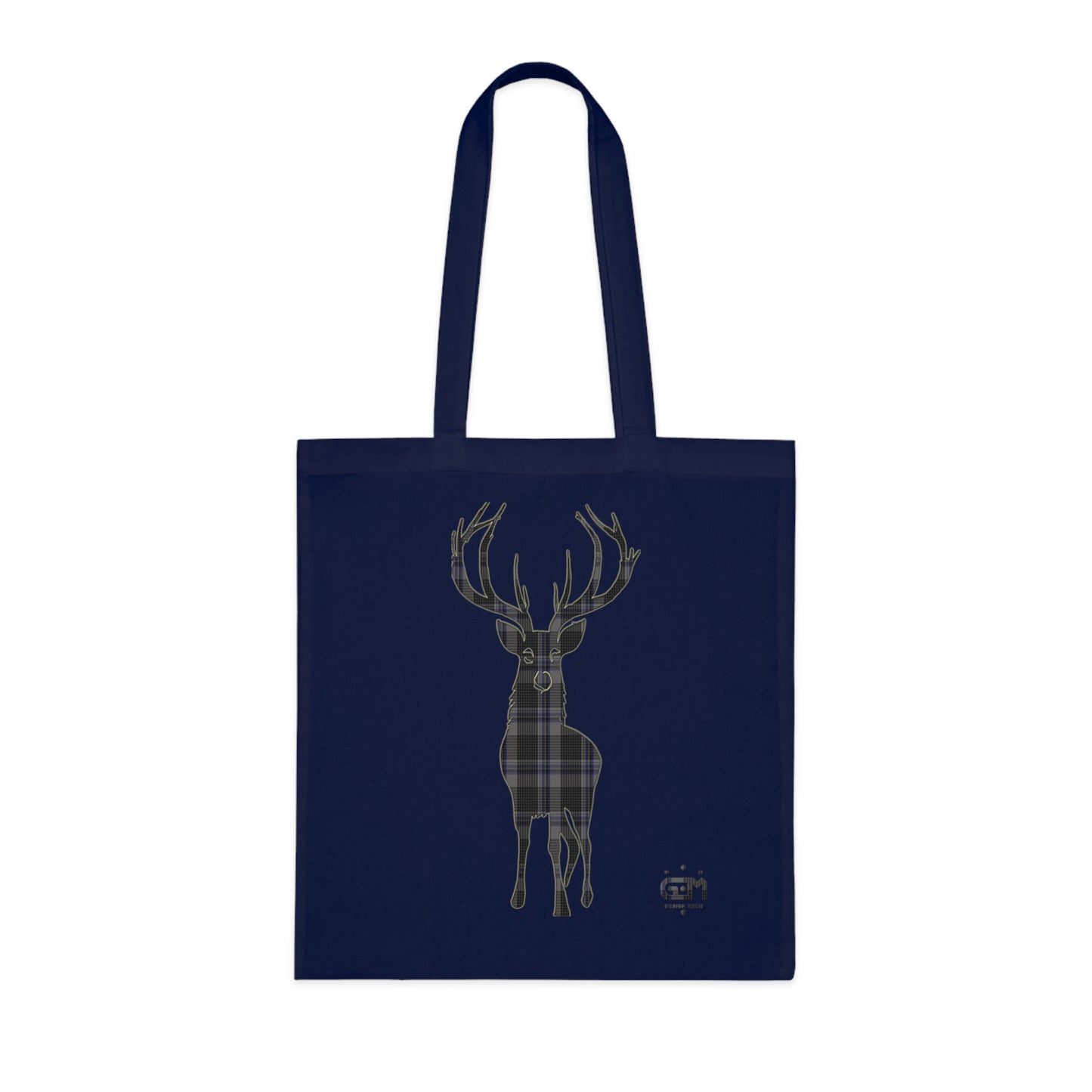 Sac fourre-tout en coton réversible en tartan d'Écosse - Hood Tartan
