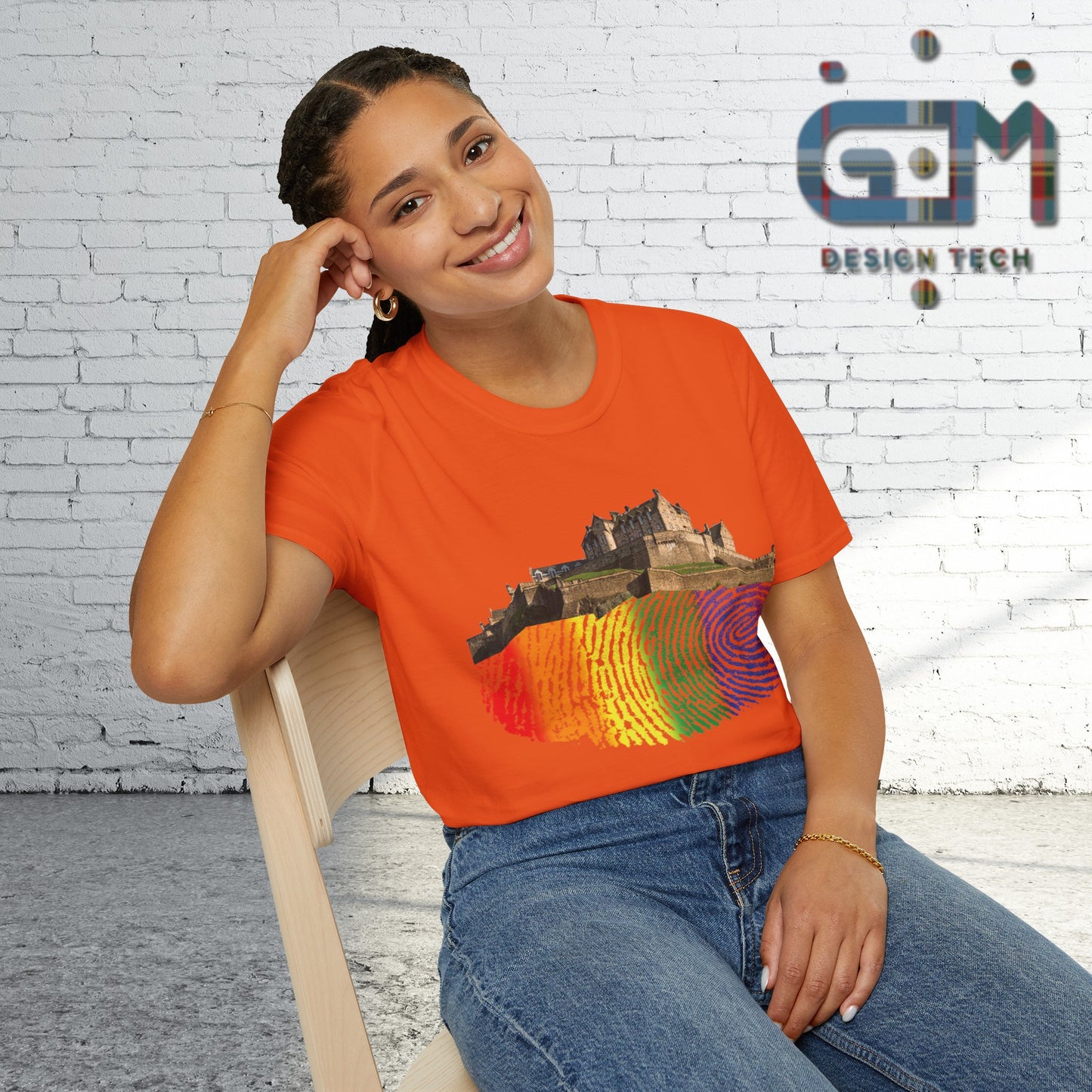 Edinburgh Castle on the Pride Rock Photo Unisex T-Shirt