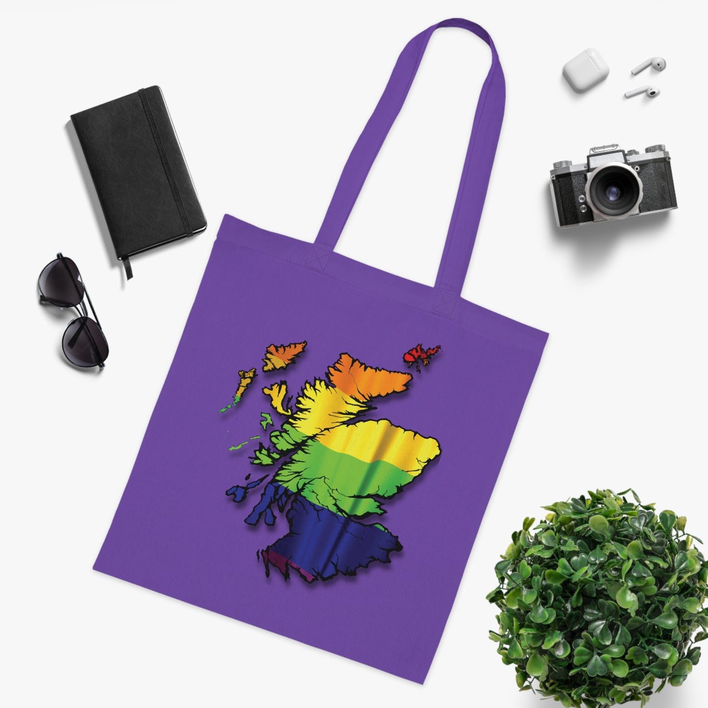 Carte du drapeau de la fierté de l'Écosse Tote bag classique
