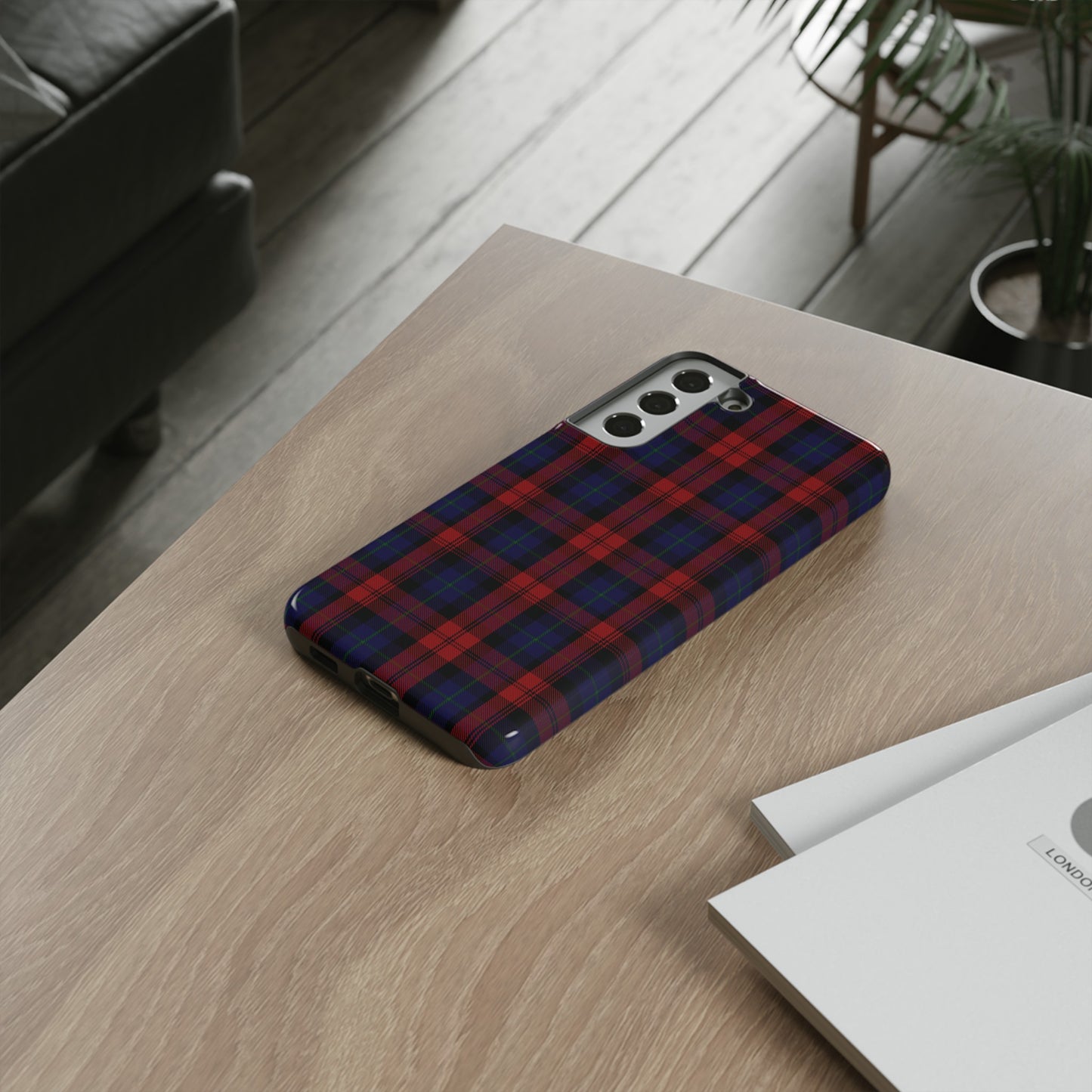 Étui de téléphone à motif tartan écossais - MacLachlan, divers