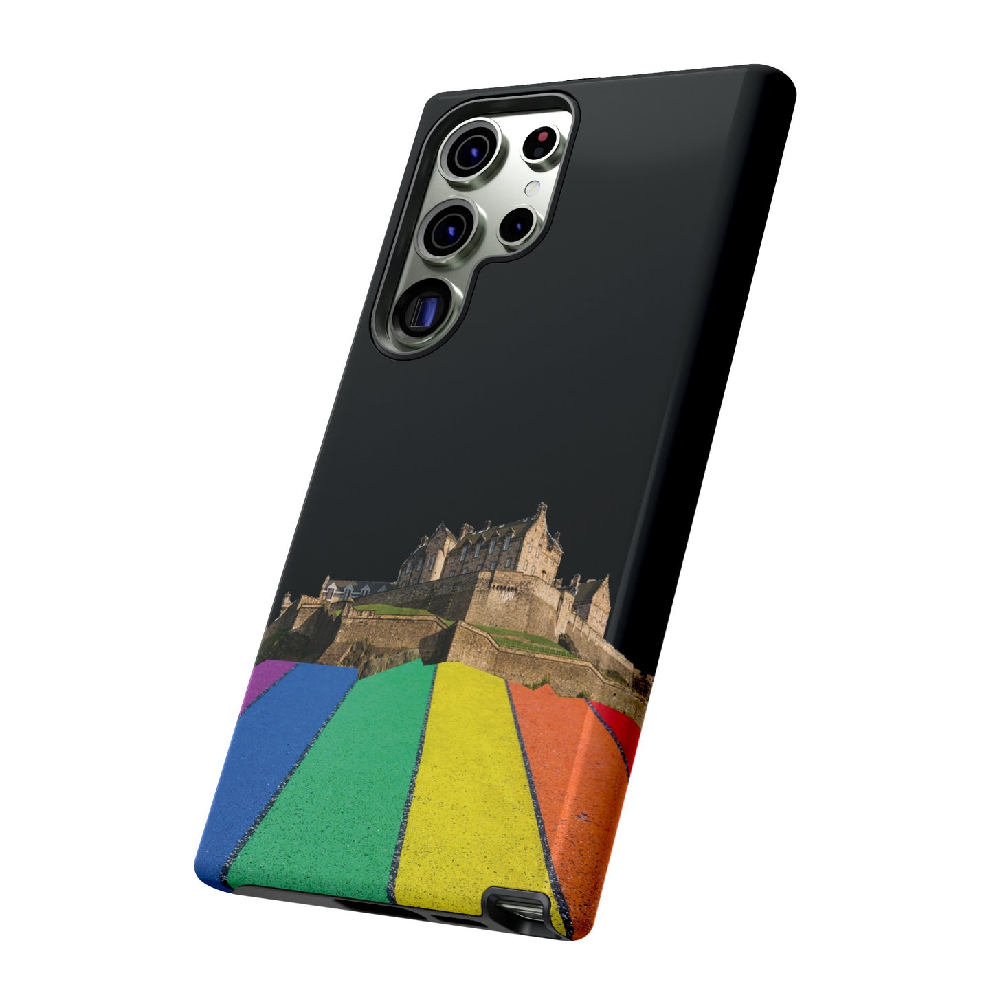 Edinburgh Castle Pride Rockface Phone Case - Road, Various