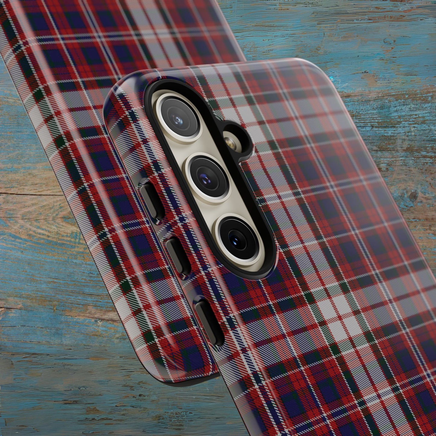 Étui de téléphone à motif tartan écossais - Robe MacFarlane, divers