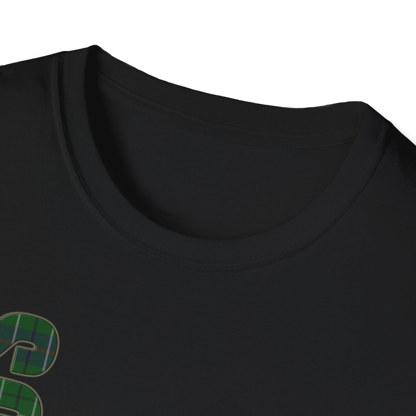 Tartan Scotland Lettrage Softstyle T-shirt unisexe, Duncan Tartan Tee