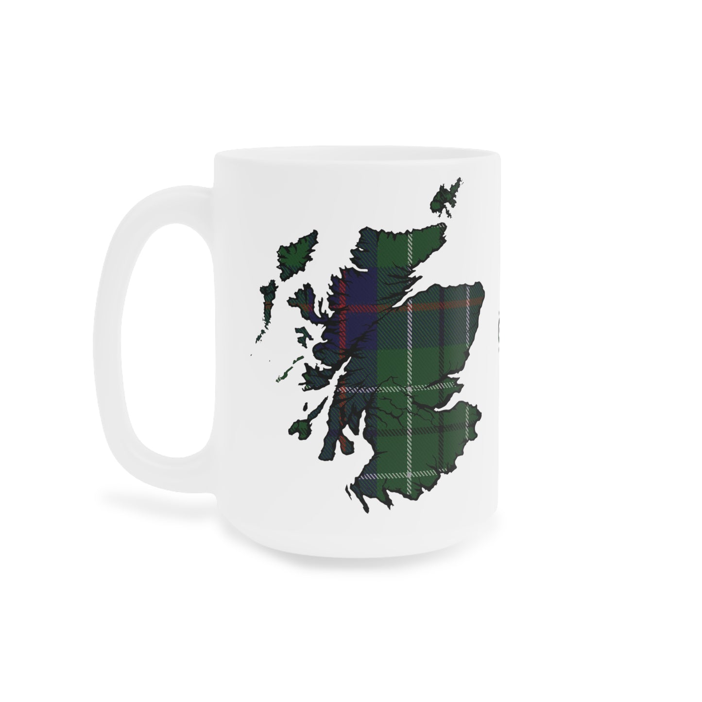 Tasse de carte de tartan d’Écosse - Duncan Tartan, différentes tailles