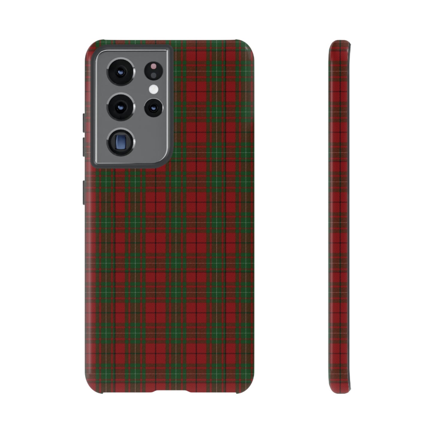 Étui de téléphone à motif tartan écossais - MacAuley, Divers