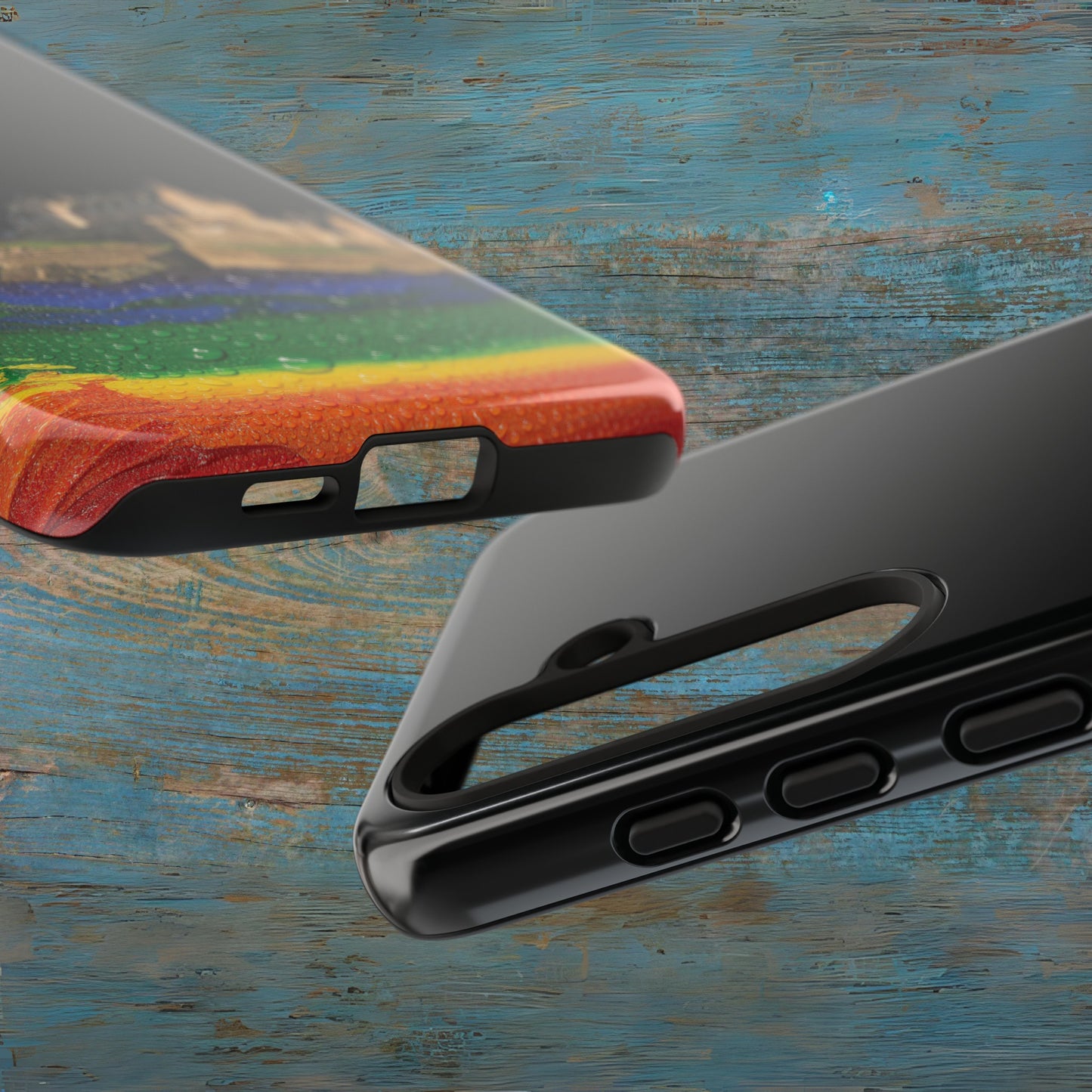 Edinburgh Castle Pride Rockface Phone Case - Rain, Various