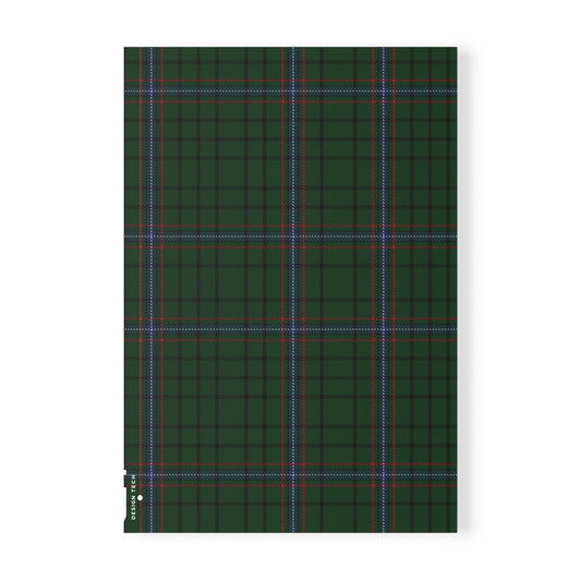 Scottish Tartan Softcover A5 Notebook - MacRae