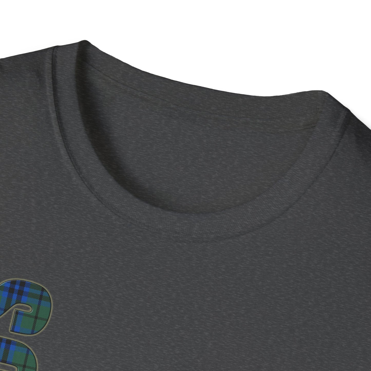 Tartan Scotland Lettrage Softstyle T-shirt unisexe, Keith Tartan Tee