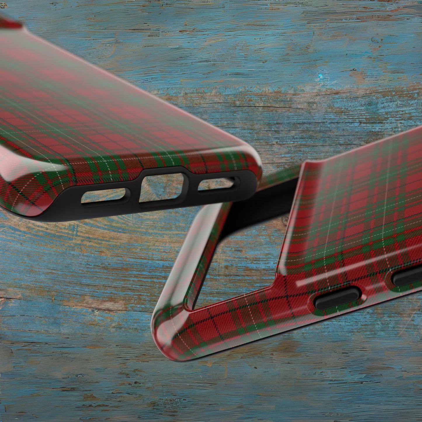 Étui de téléphone à motif tartan écossais - MacAuley, Divers