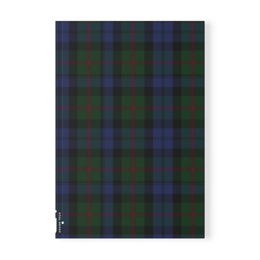 Scottish Tartan Softcover A5 Notebook - Baird