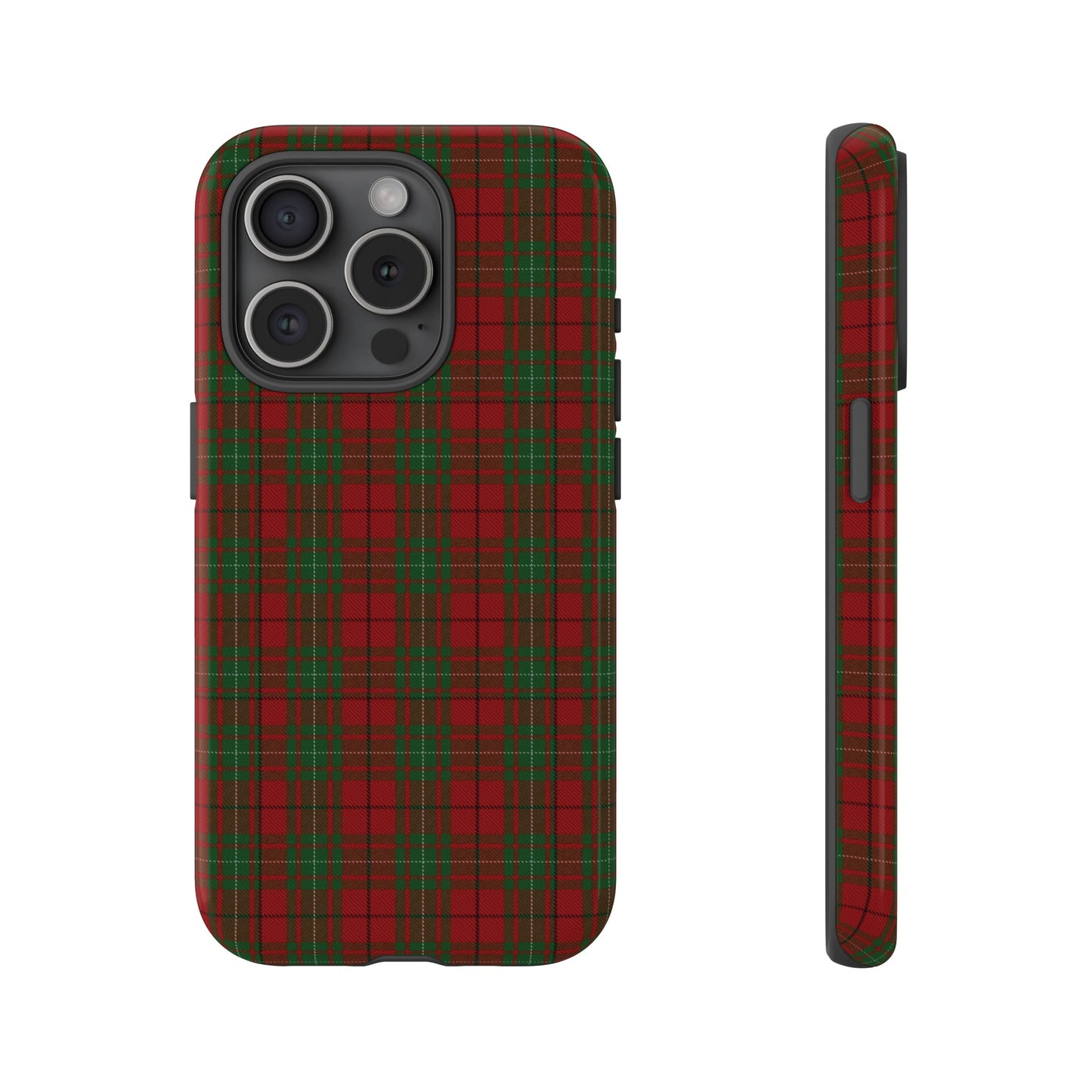 Étui de téléphone à motif tartan écossais - MacAuley, Divers