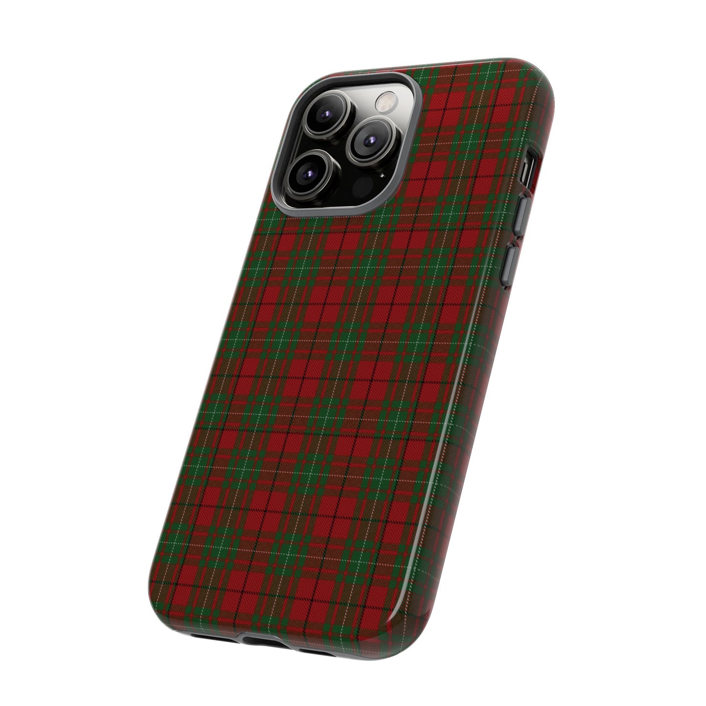 Étui de téléphone à motif tartan écossais - MacAuley, Divers