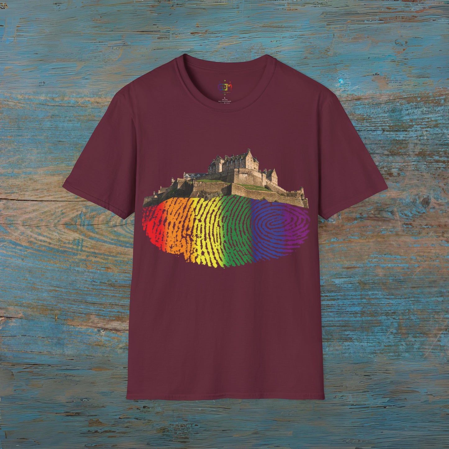 Edinburgh Castle on the Pride Rock Photo Unisex T-Shirt