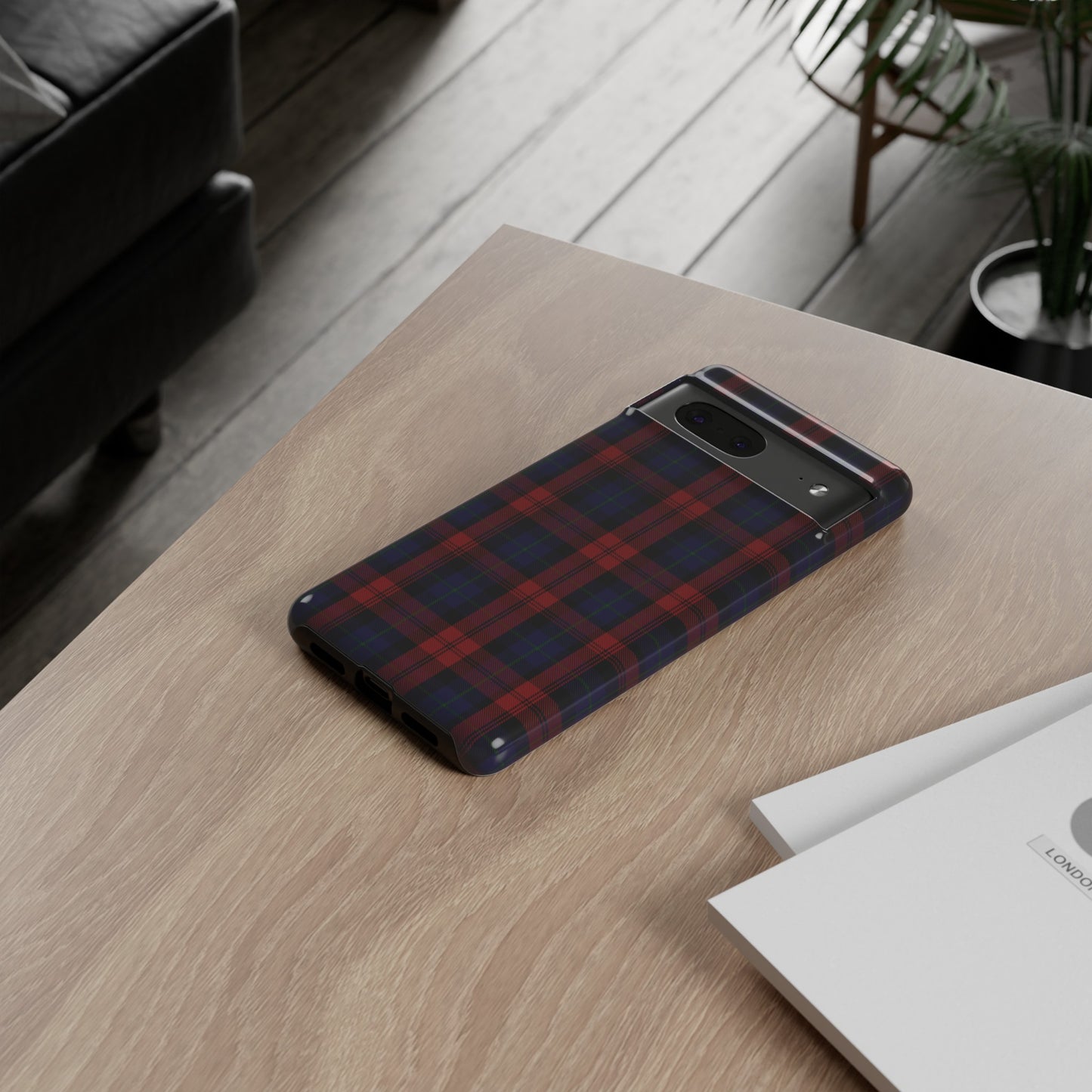 Étui de téléphone à motif tartan écossais - MacLachlan, divers