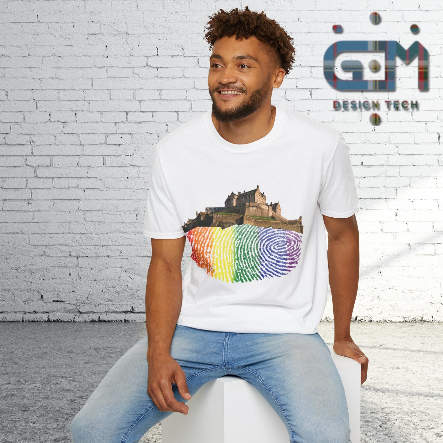 Edinburgh Castle on the Pride Rock Photo Unisex T-Shirt