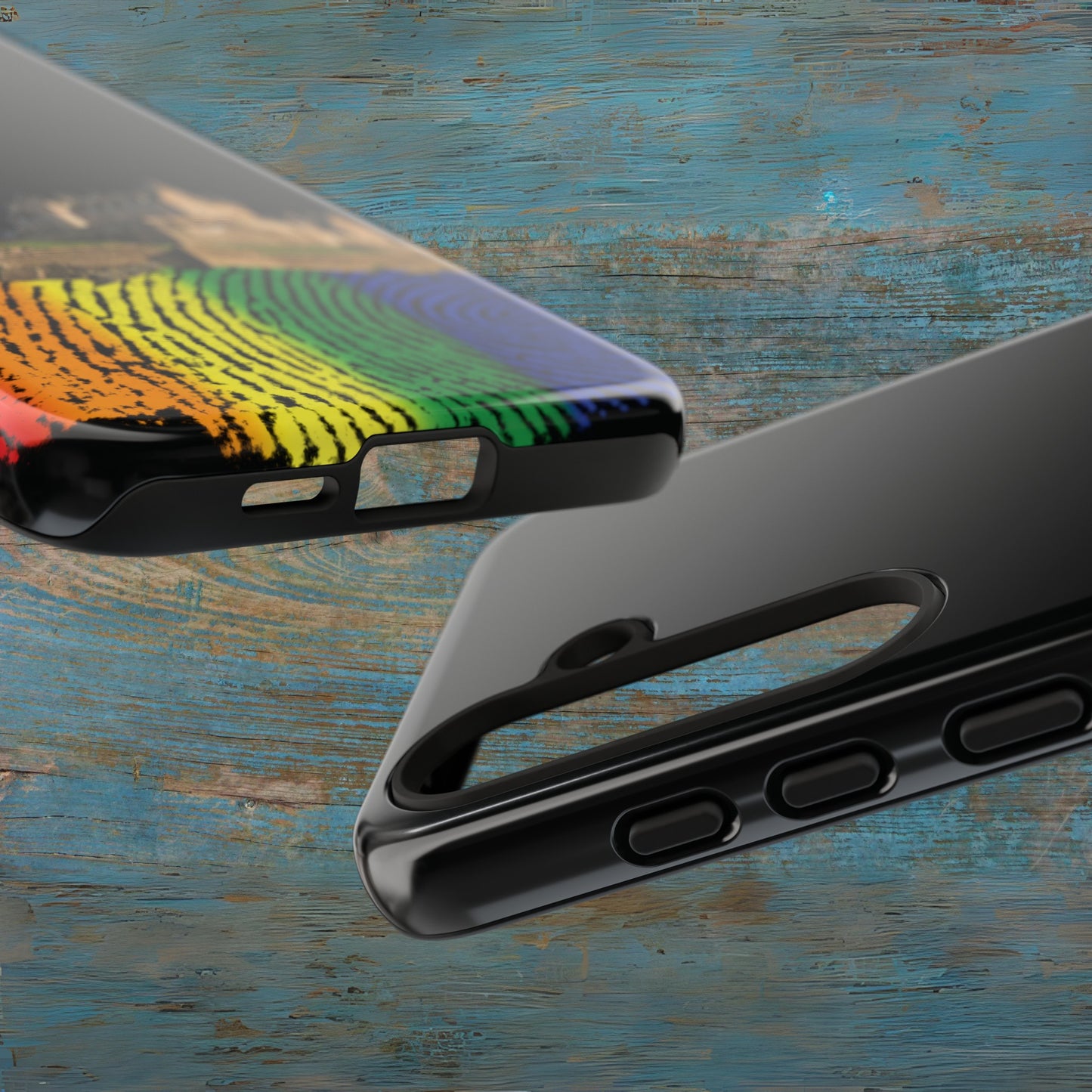 Edinburgh Castle Pride Rockface Phone Case - Fingerprint, Various