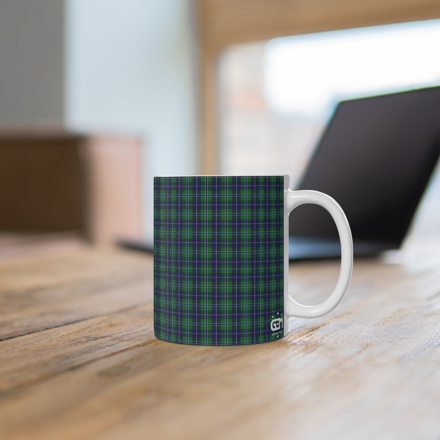Scottish Tartan Mug 11oz, Douglas Tartan