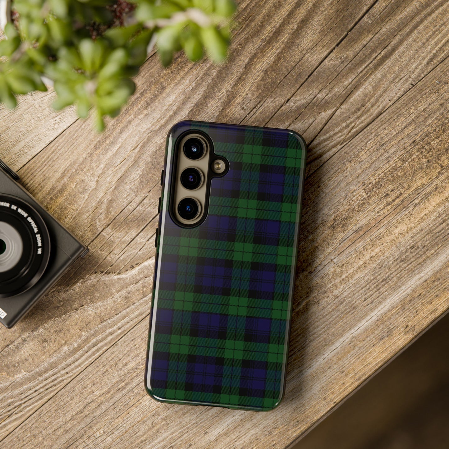 Scottish Tartan Phone Case - Black Watch, Various
