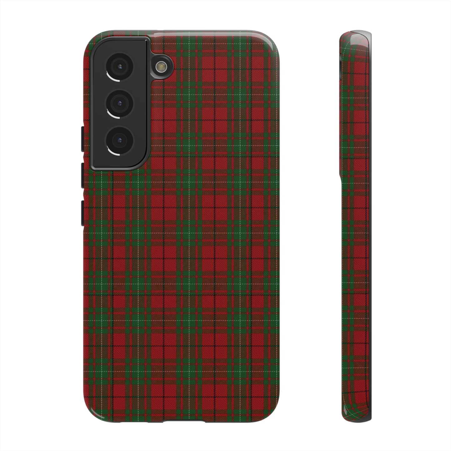 Étui de téléphone à motif tartan écossais - MacAuley, Divers