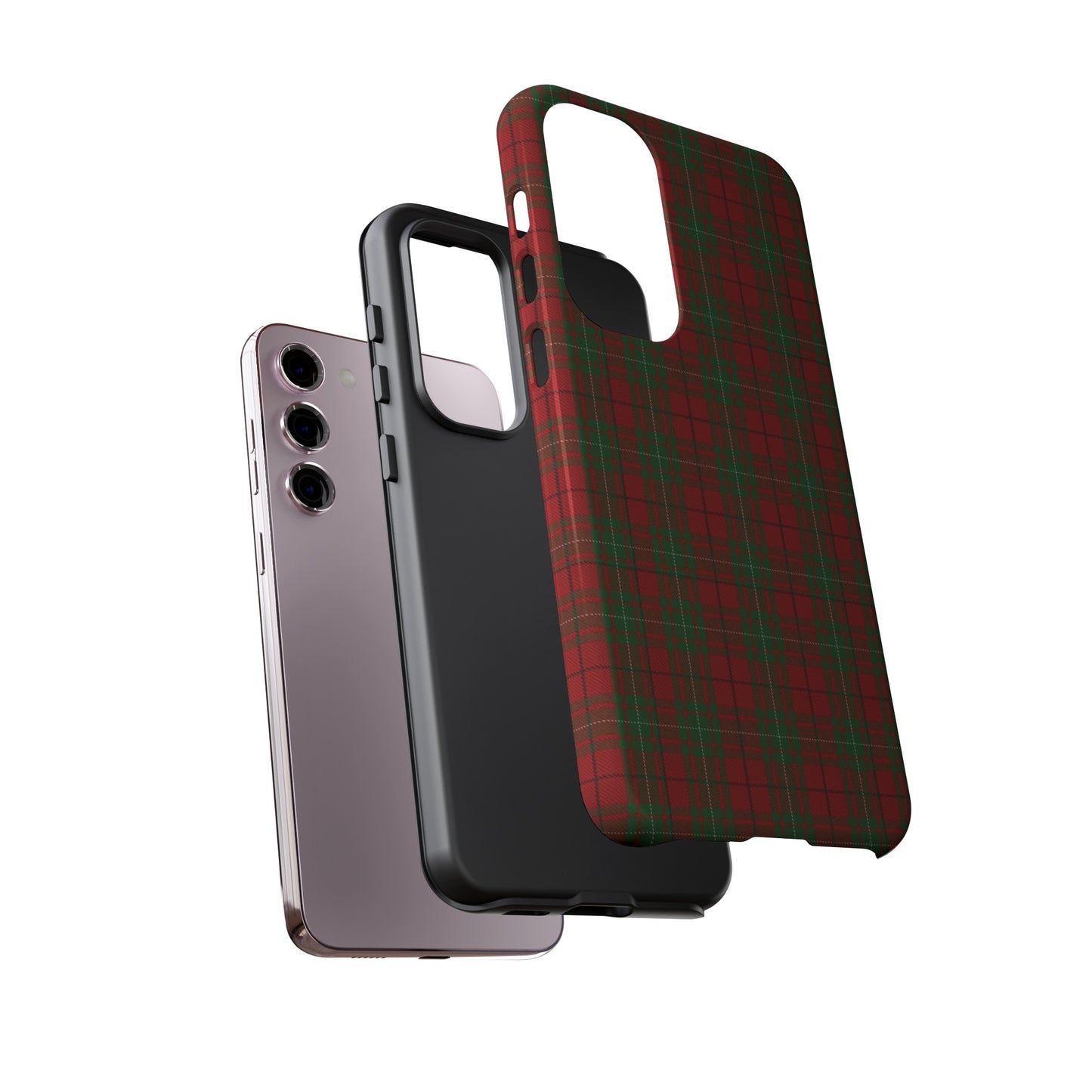 Étui de téléphone à motif tartan écossais - MacAuley, Divers