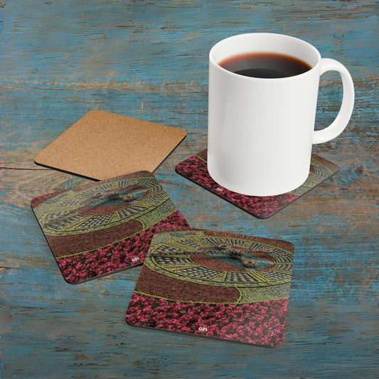 Scotland Up Close Cork Coaster Set - Various Scenes