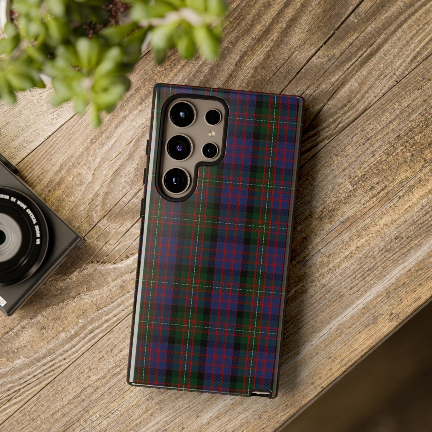 Étui de téléphone à motif tartan écossais - MacDonell, Divers