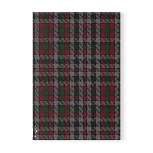 Scottish Tartan Softcover A5 Notebook - Borthwich
