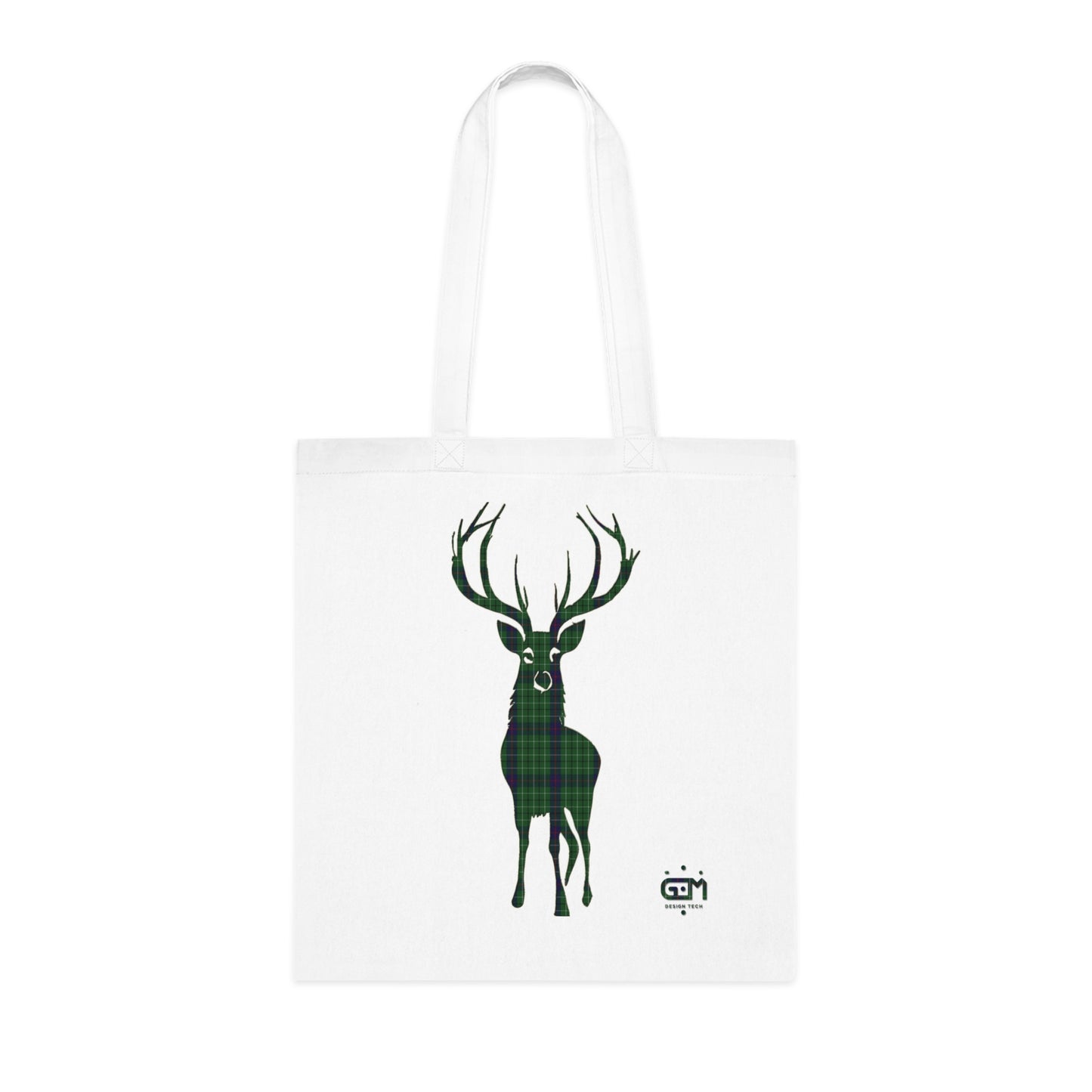 Sac fourre-tout en coton réversible en tartan d'Écosse - Duncan Tartan