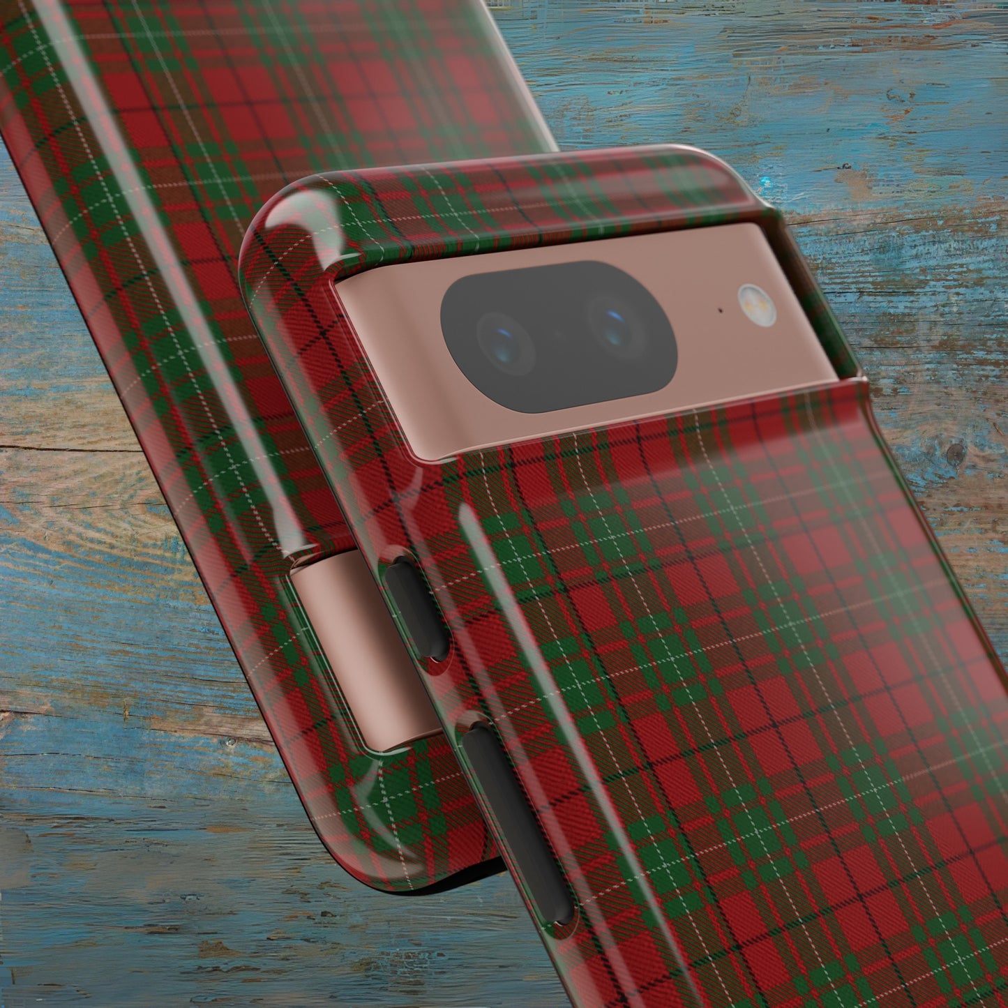 Étui de téléphone à motif tartan écossais - MacAuley, Divers
