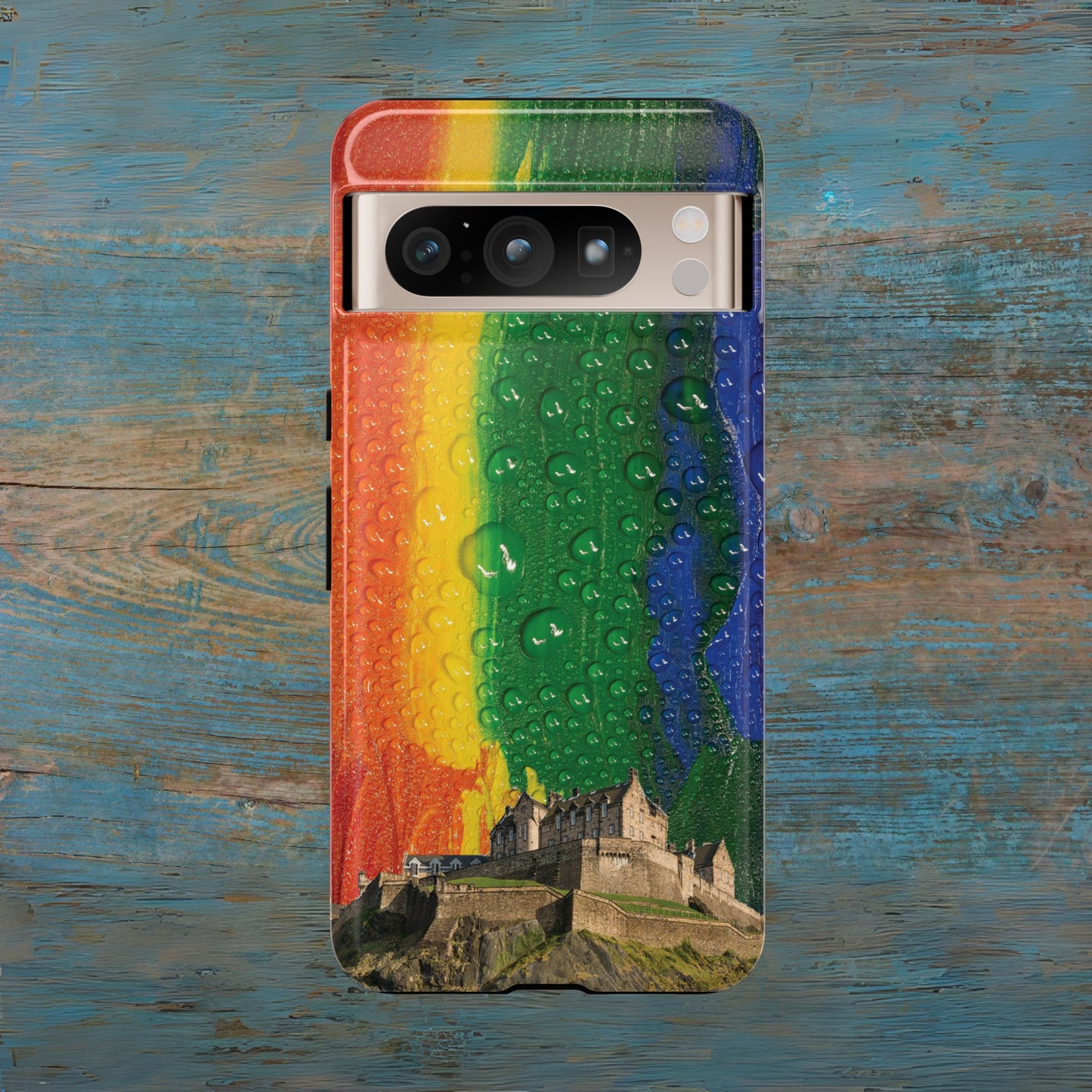 Edinburgh Castle Pride Phone Case - Rain, Various