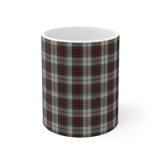 Scottish Tartan Mug 11oz, Fraser Tartan