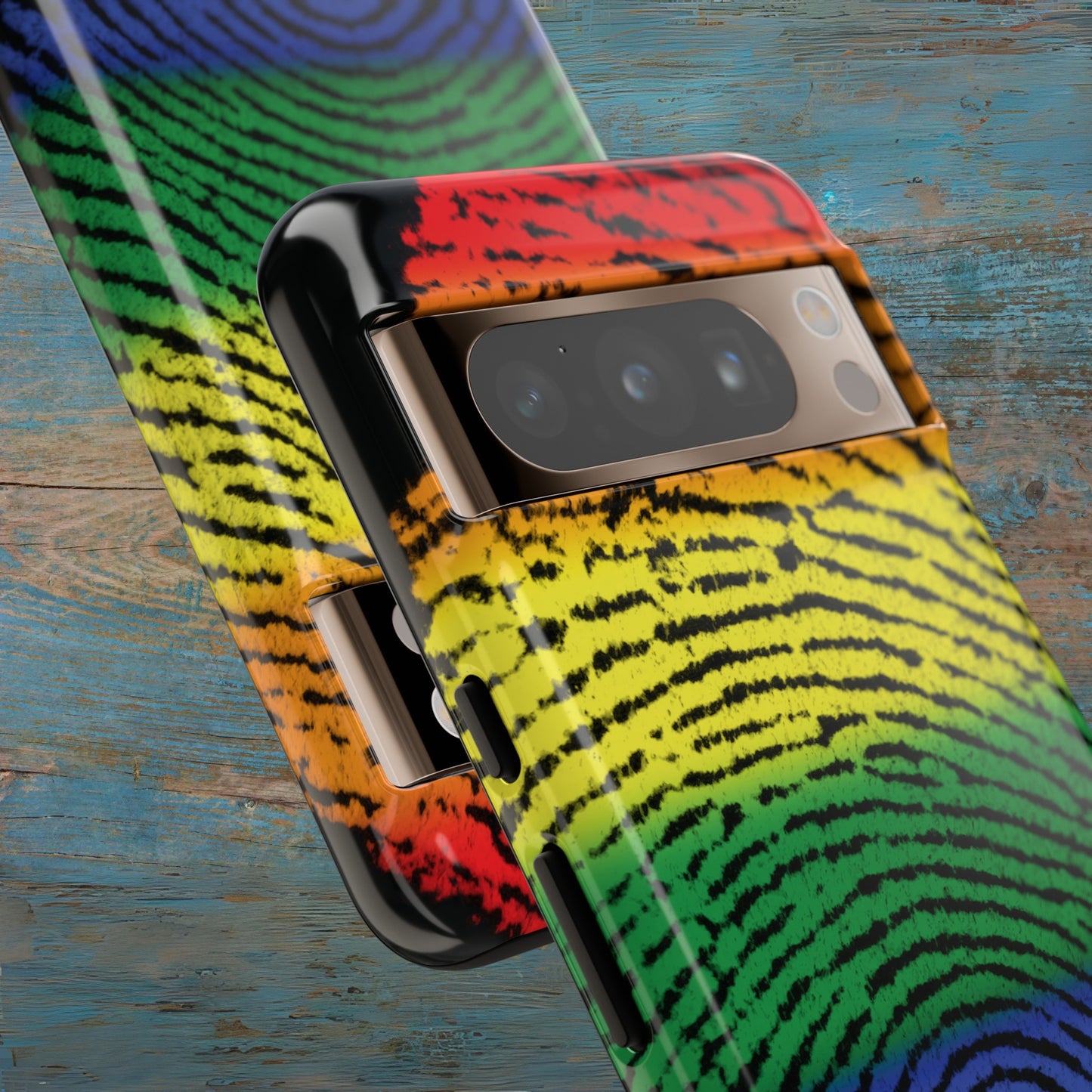 Edinburgh Castle Pride Phone Case - Fingerprint, Various