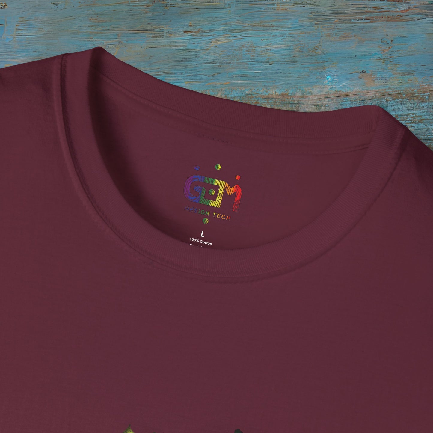 Edinburgh Castle Pride Fingerprint Art Unisex T-Shirt