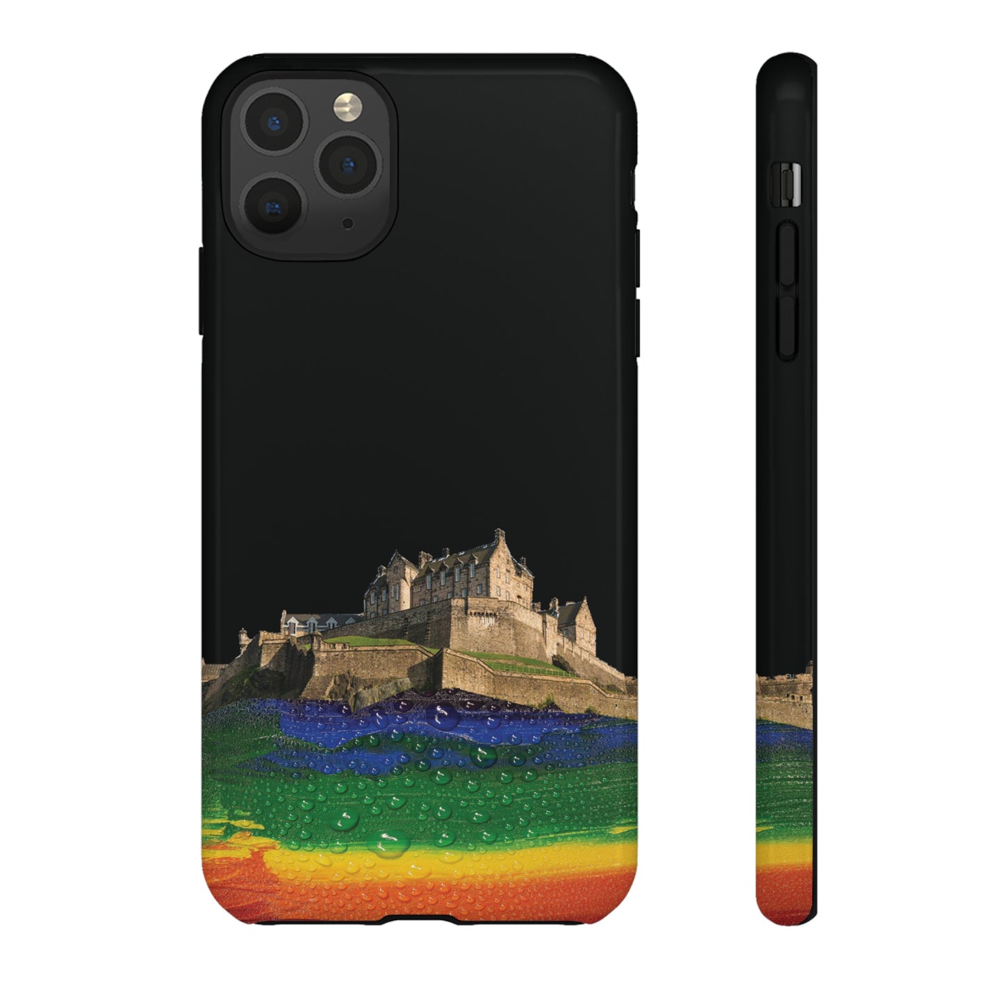 Edinburgh Castle Pride Rockface Phone Case - Rain, Various