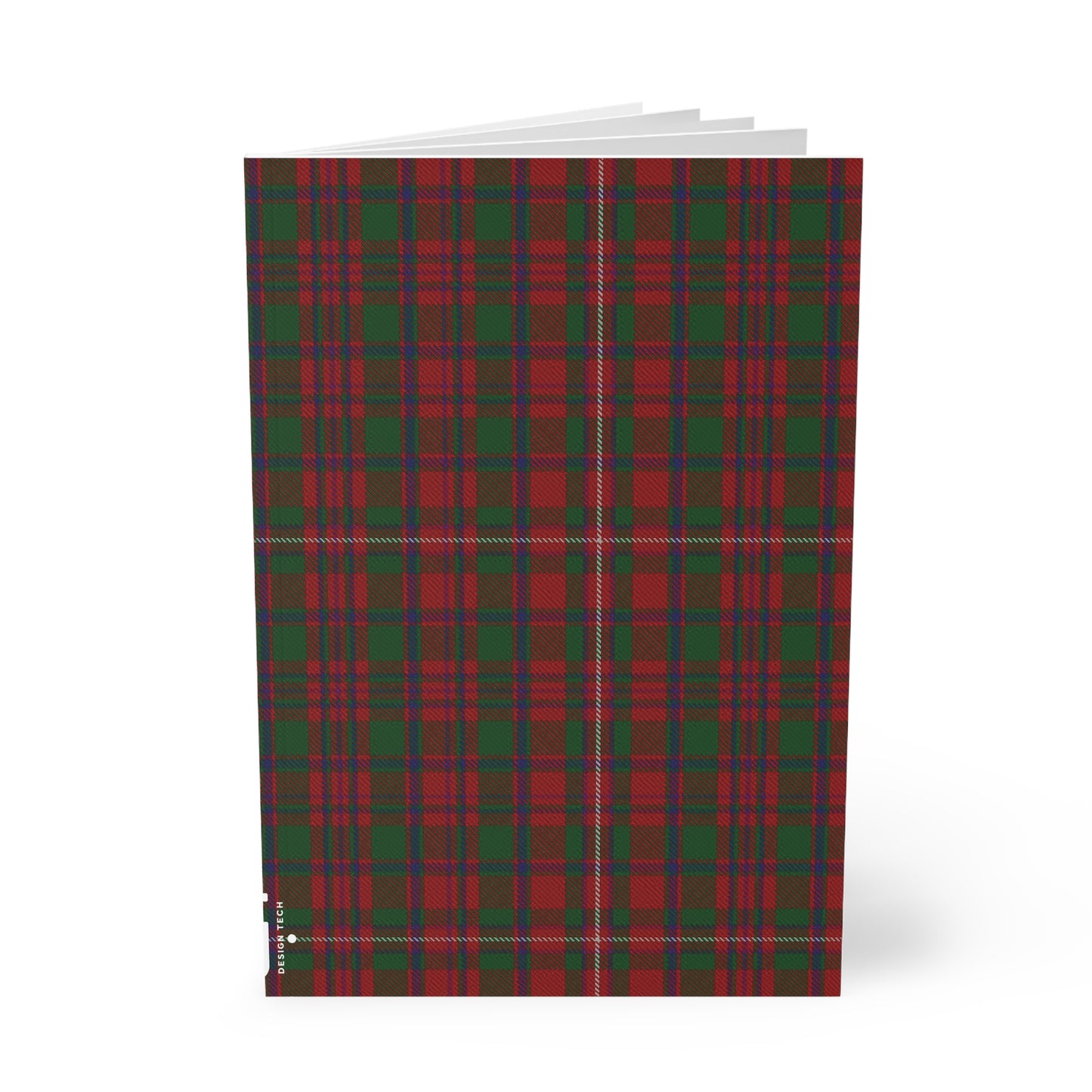 Carnet de notes A5 à couverture souple avec motif tartan écossais - MacKinnon