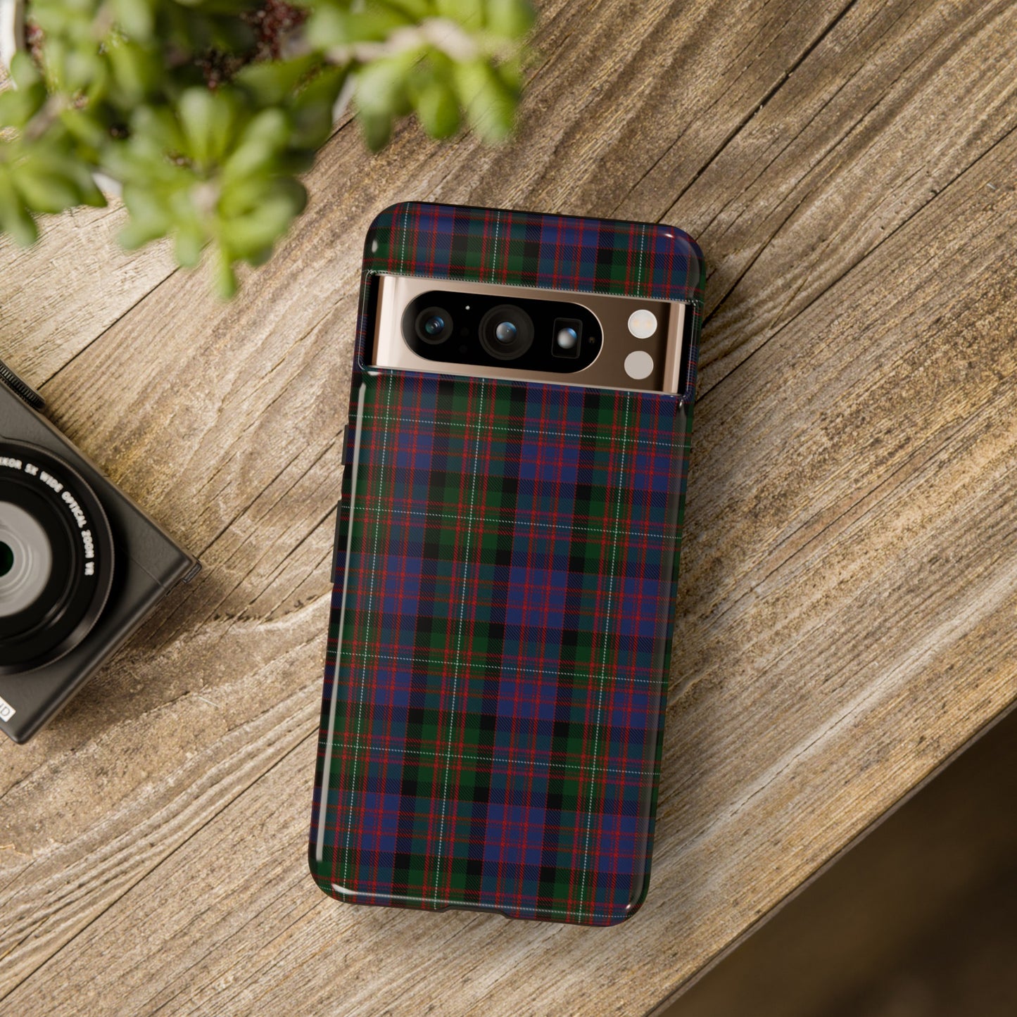 Étui de téléphone à motif tartan écossais - MacDonell, Divers