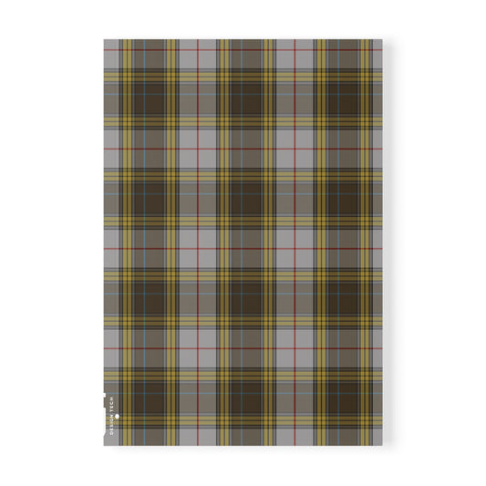 Scottish Tartan Softcover A5 Notebook - Buchanan Dress