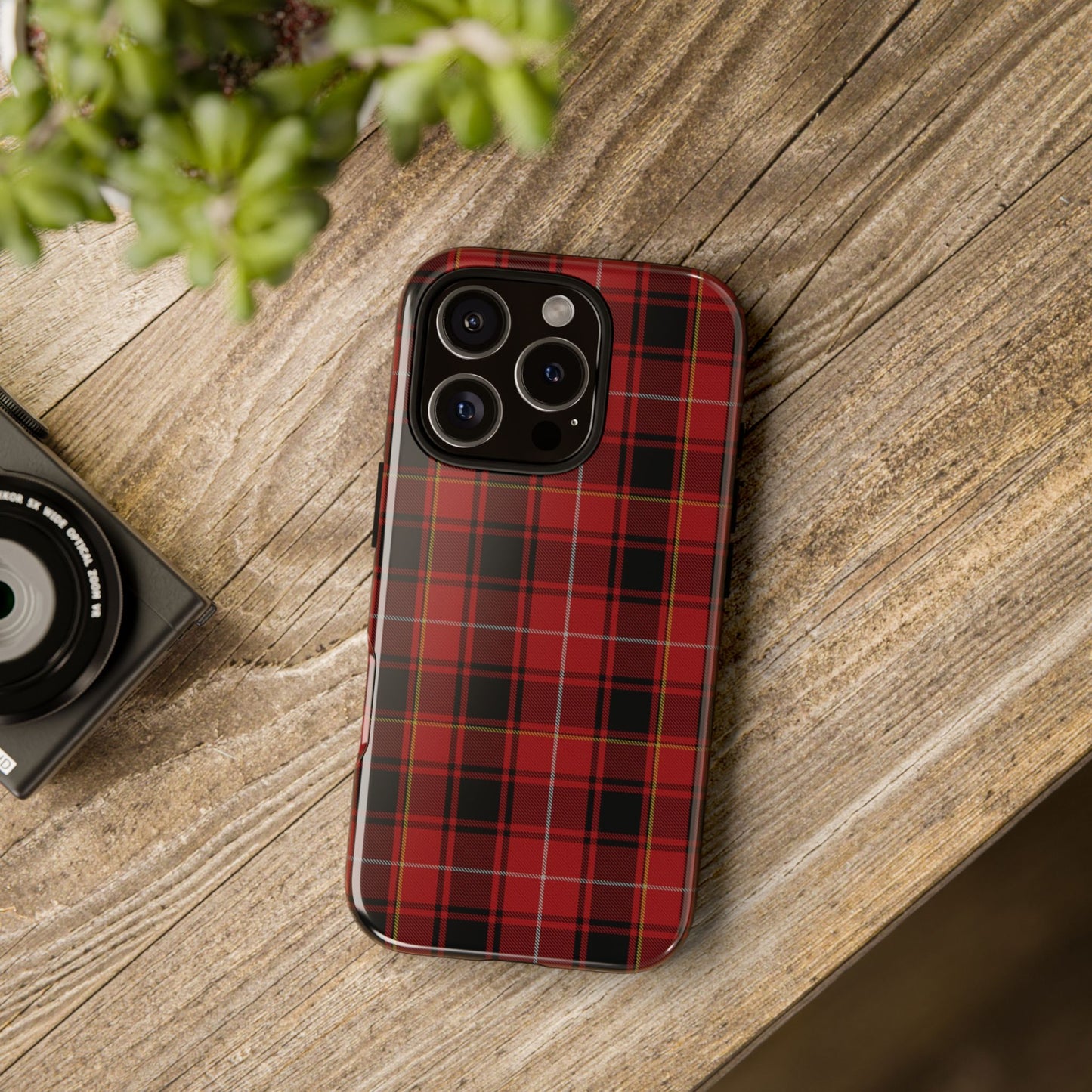 Étui de téléphone à motif tartan écossais - MacIver, Divers
