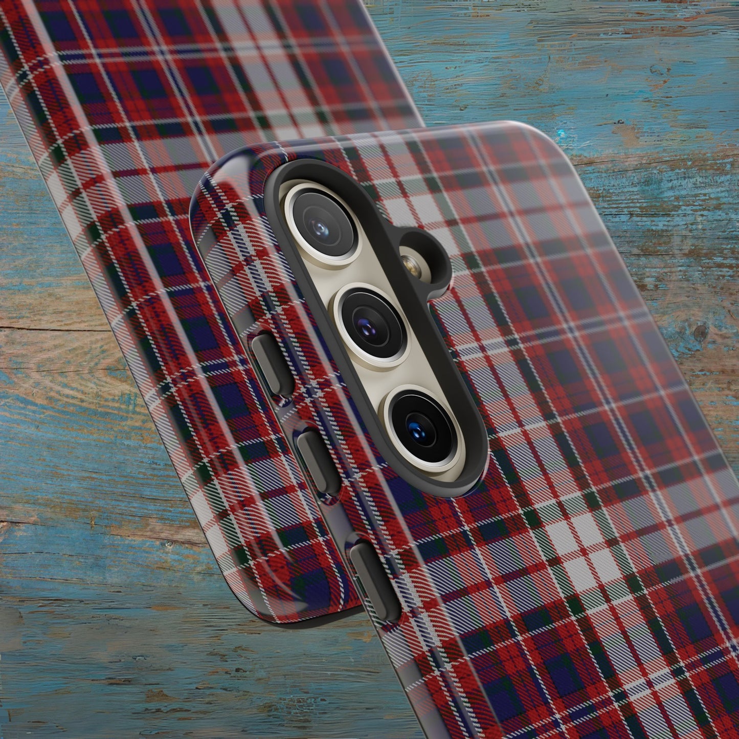 Étui de téléphone à motif tartan écossais - Robe MacFarlane, divers