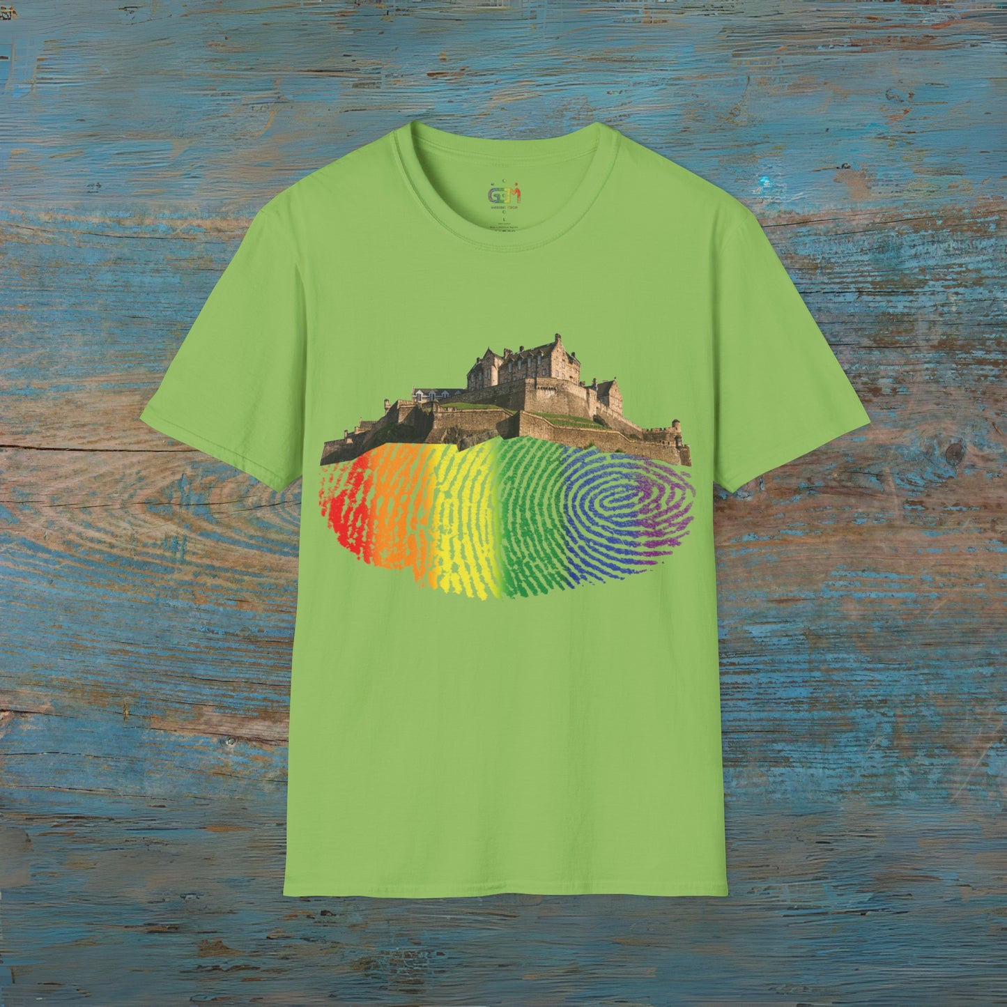 Edinburgh Castle on the Pride Rock Photo Unisex T-Shirt