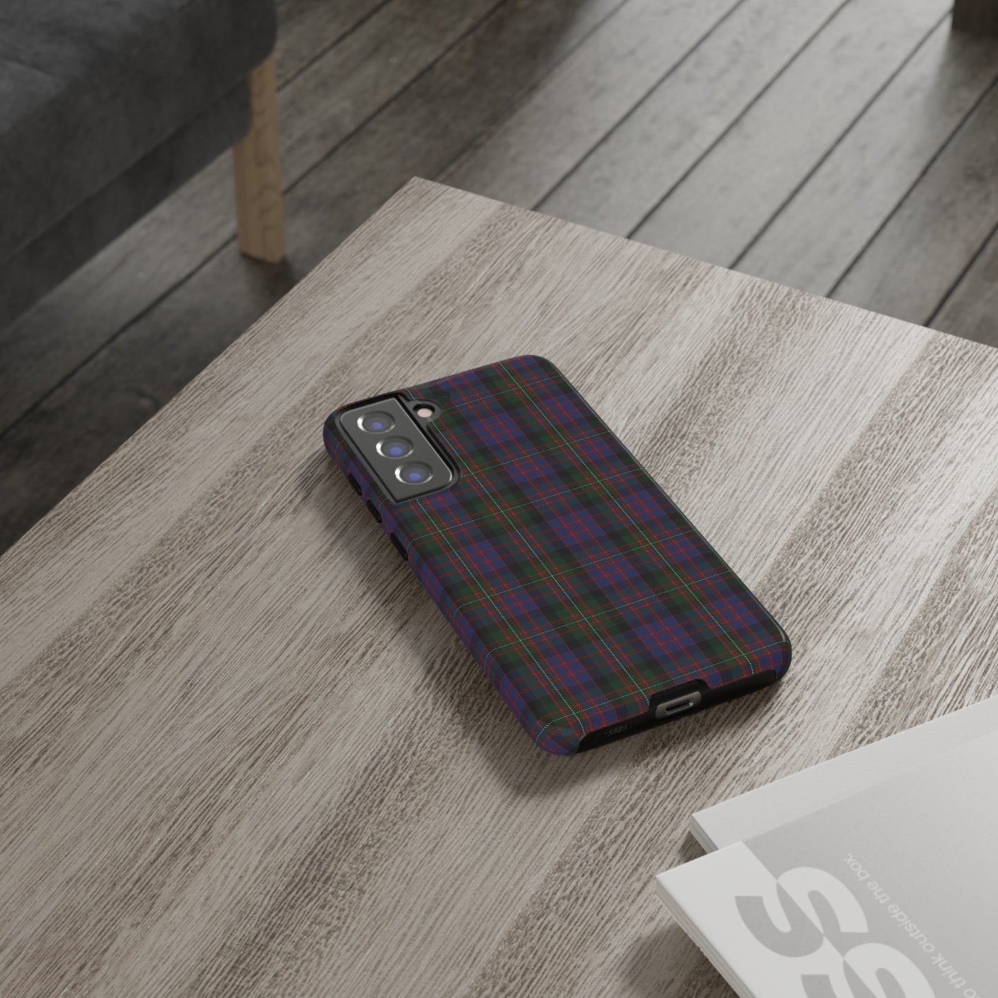 Étui de téléphone à motif tartan écossais - MacDonell, Divers